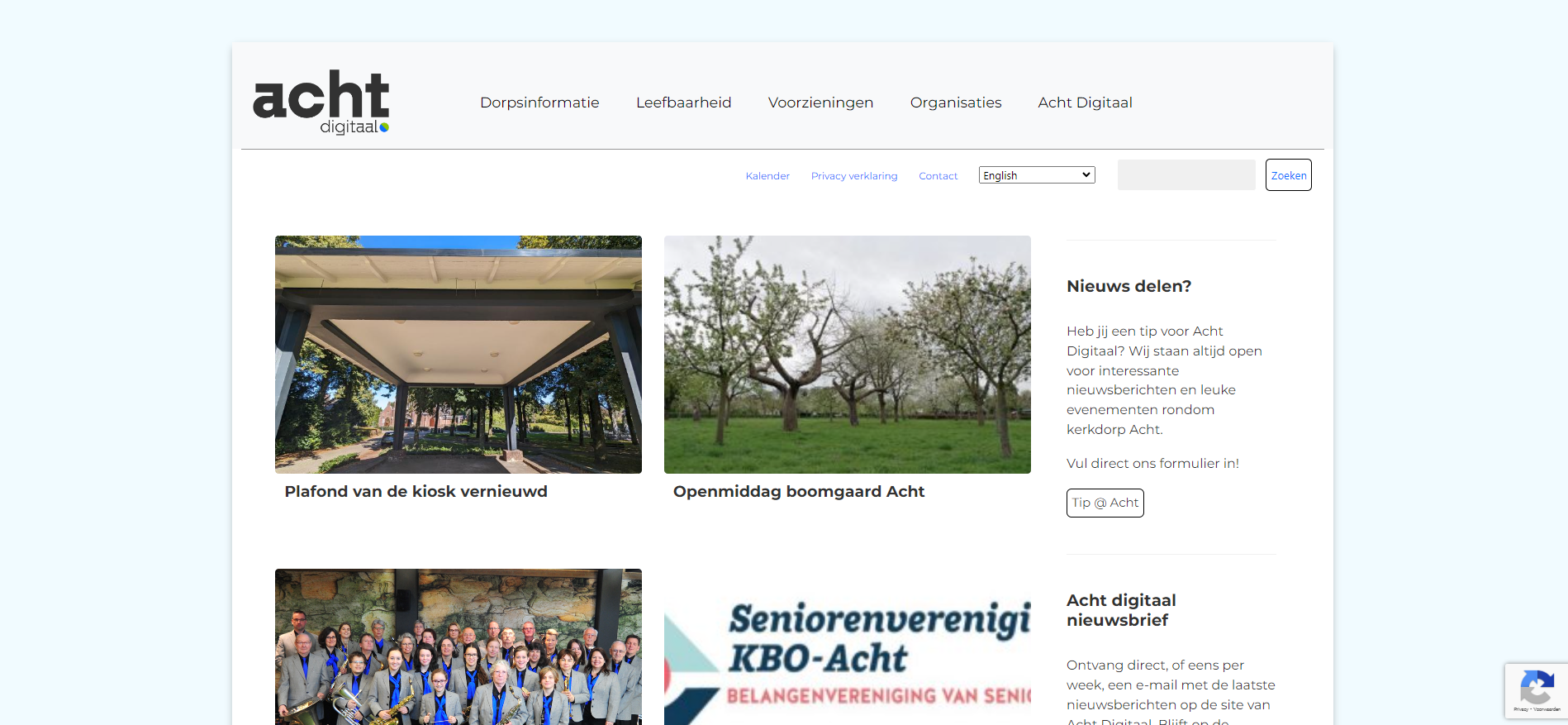 Acht Digitaal in een nieuw jasje