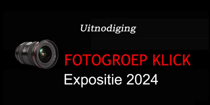  Fotogroep Klick exposeert 20 en 21 januari 2024 in het Dorpshuis 