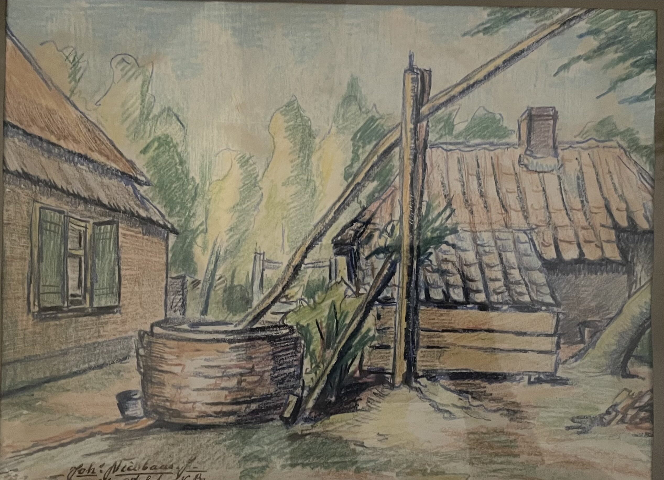 Wie weet er meer over deze tekening?