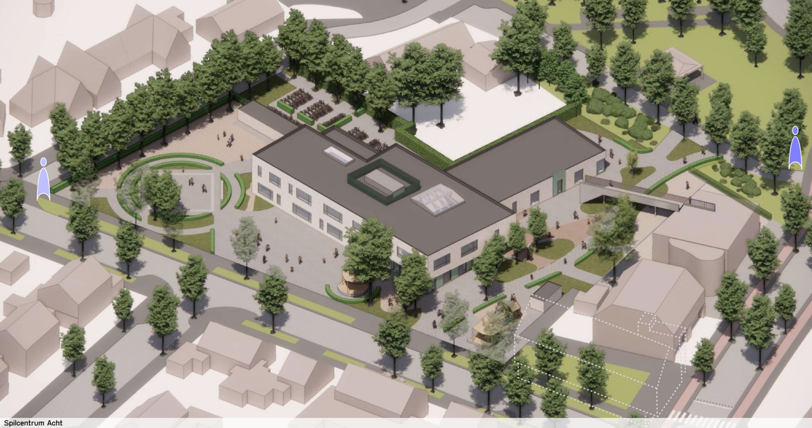 Huidige plannen SPILcentrum Acht