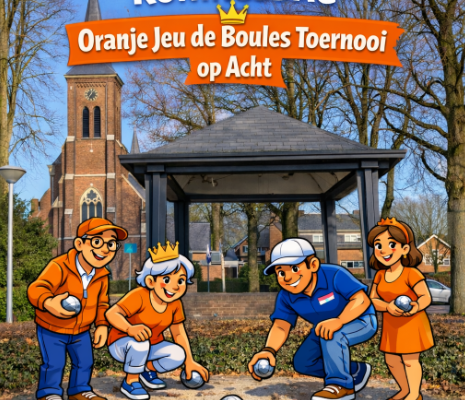  Oranje Jeu de Boules festijn Acht   